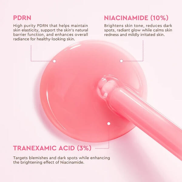 Glad2Glow PDRN 10% Niacinamide 3% TXA Brightening Serum - Image 7