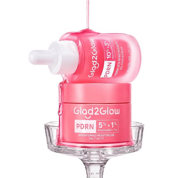 Glad2Glow PDRN 5% Niacinamide 1% TXA Brightening Moisturizer - Image 11