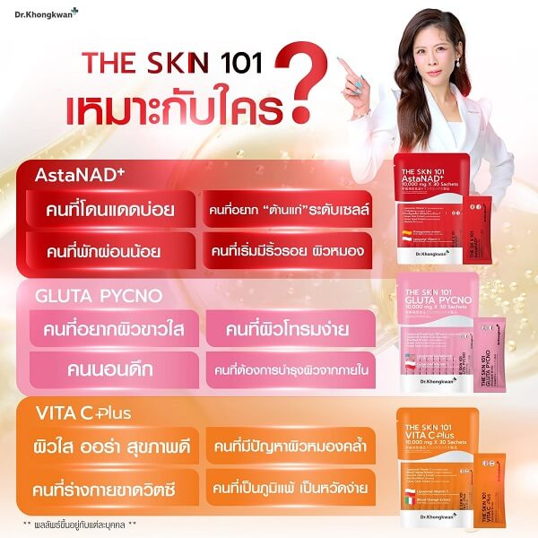 The Skin 101 AstaNAD+ by Dr.Khongkwan - Image 13