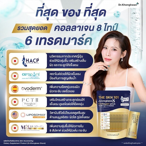 The Skin 101 Juveglass8 Collagen Plus