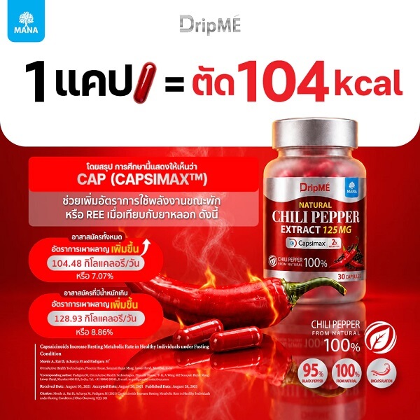 Mana DripME Chili Pepper Extract Plus - Image 10