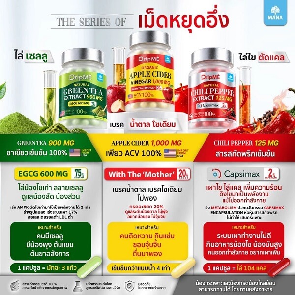 Mana DripME Green Tea Extract - Image 13