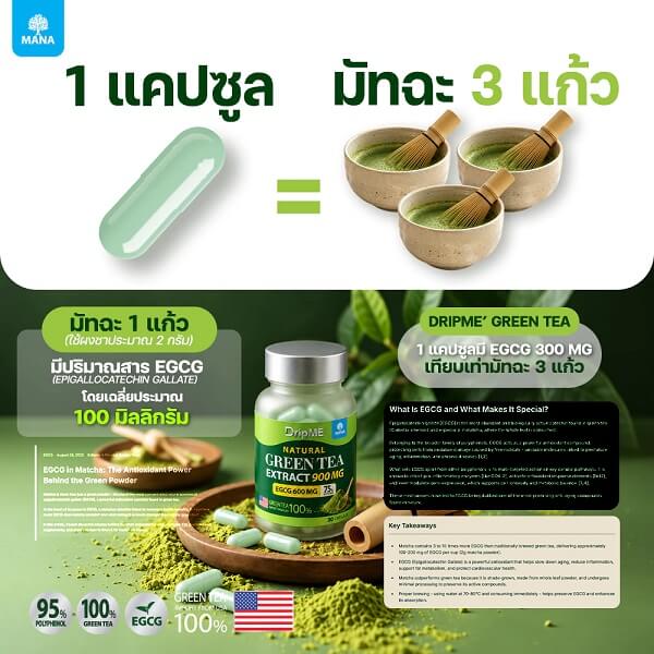 Mana DripME Green Tea Extract - Image 7